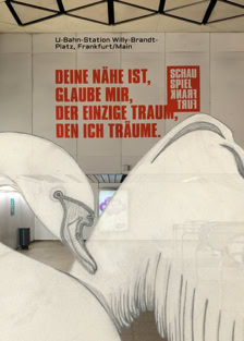 Postkarte U-Bahn-Station 